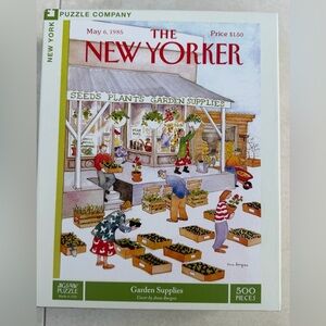 New Yorker Garden Supplies Jigsaw Puzzle, 500 Pieces